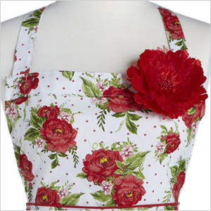 Floral apron