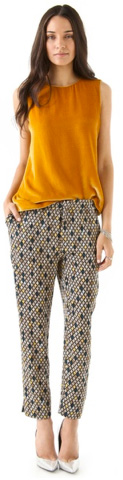 high waist trouser