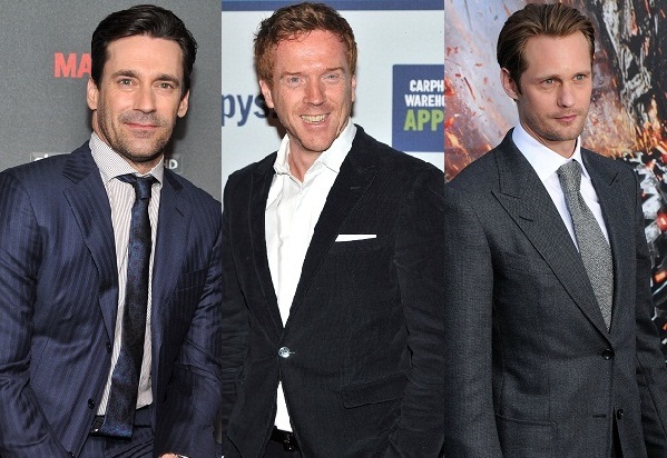 Sexiest TV guys: Jon Hamm, Damian Lewis and Alexander Skarsgard