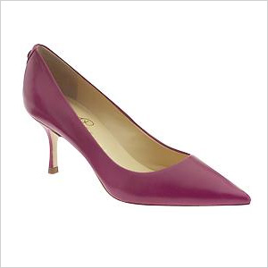 fuchsia patent leather pair 