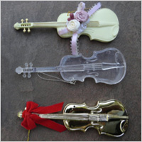 guitar-themed ornaments