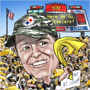 Sports caricature