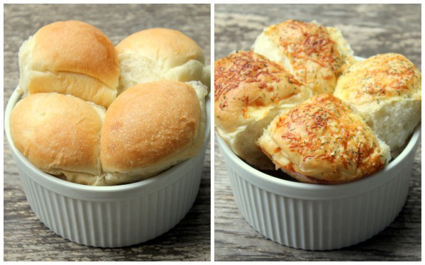 Garnish rolls with sprinkles of cheese, nuts or seeds for extra pizzazz! 