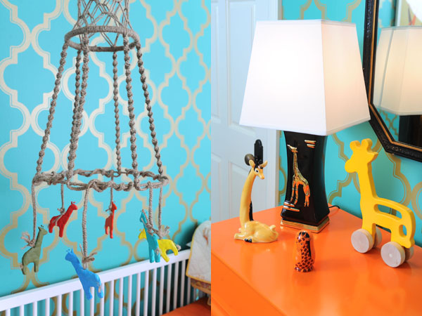 Tori Spelling - Finn's nursery