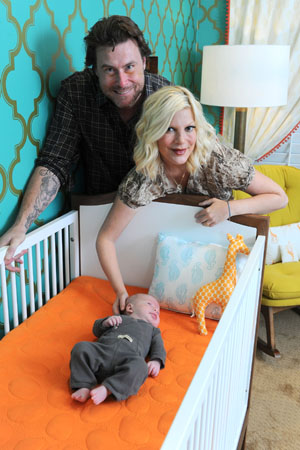 Tori Spelling - Finn's nursery