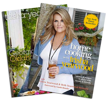 “Georgia Cooking in an Oklahoma Kitchen” and “Home Cooking with Trisha Yearwood,”