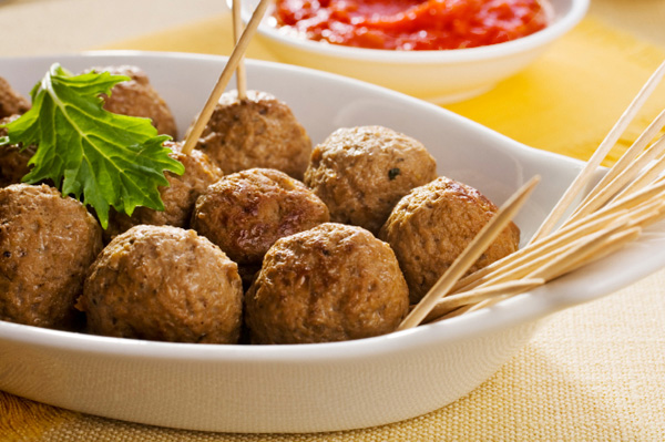 Turkey meatball tapas