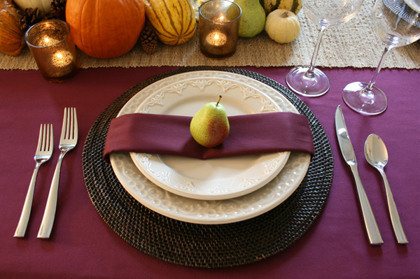 Thanksgiving tablescape