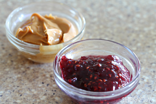 Peanut butter and jelly
