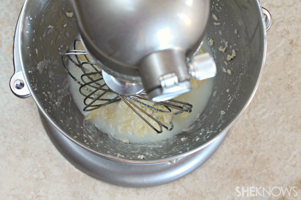 Shortening and buttermilk