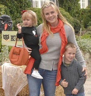 Ali Sweeney with kids Megan and Ben