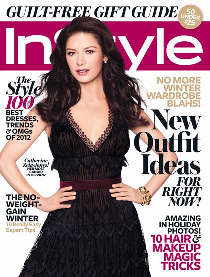 Catherine Zeta-Jones on InStyle