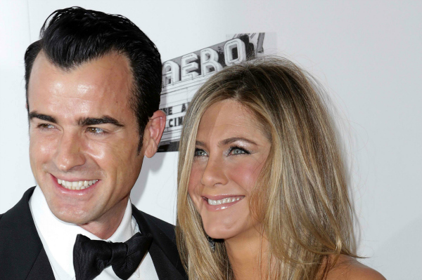 Justin Theroux and Jennifer Aniston