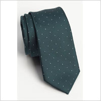 Green microdot tie | Sheknows.ca