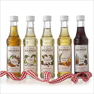Monin coffee syrup