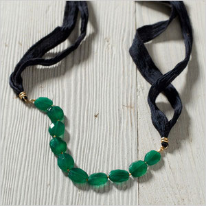 green necklace