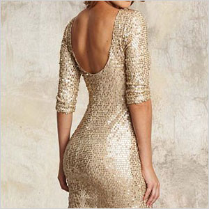 Gold Sequin Dress on Alloy Gold Sequin Dress