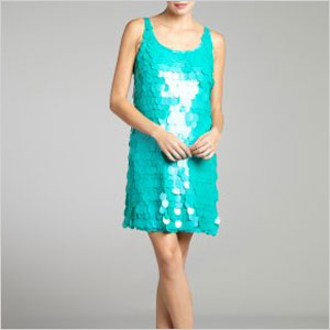 Paillette swing dress