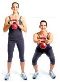 Squat push