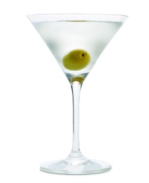 Hot & Dirty Martini
