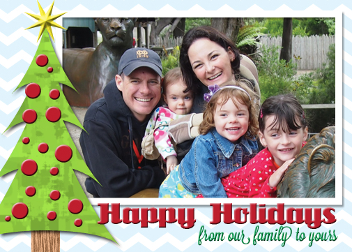 Am I a funny girl CHristmas card