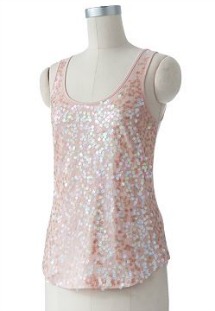 Sequin tank