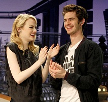 Andrew Garfield and Emma Stone
