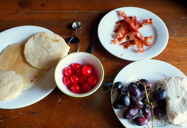 gather ingredients together