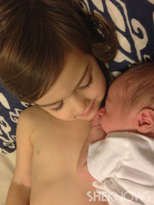 Christie Lynn Smith's daughter and new baby