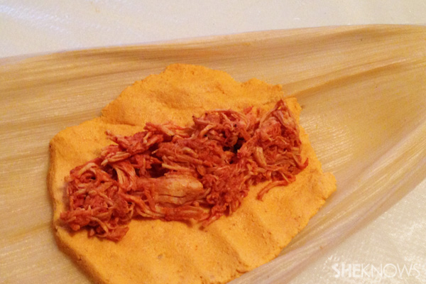 Christmas tamales recipe -- step 6