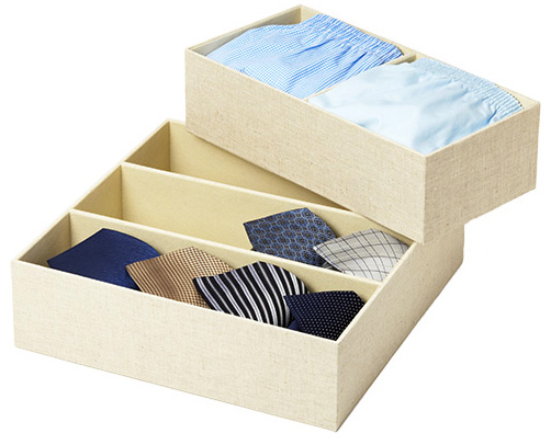 Linen Drawer Organizers from the Container Store