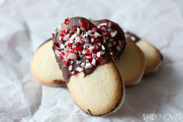 Dipped Milano Cookies