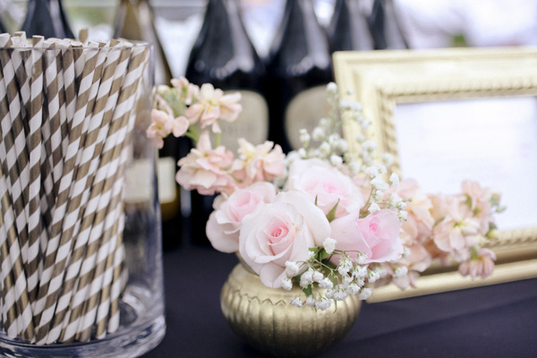 Table with flowers
