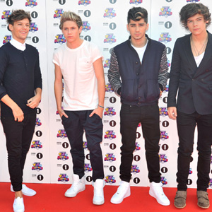 Skinny jeans on One Direction