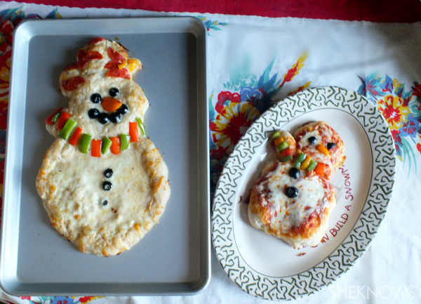 Pizza and penguin