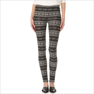 Fair Isle leggings
