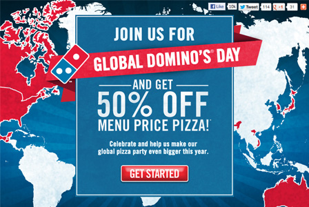 Global Domino's Day