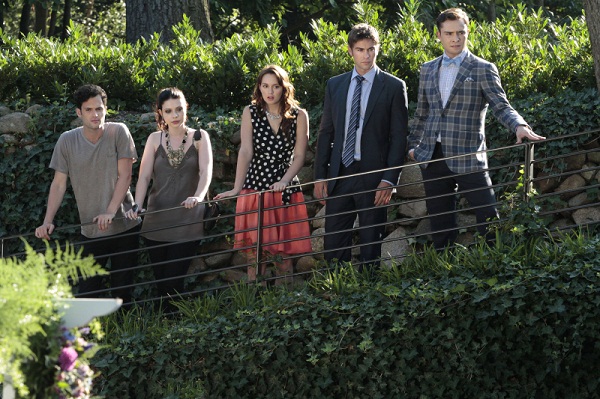 Gossip Girl cast in Central Park
