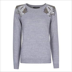 Embellished sweater