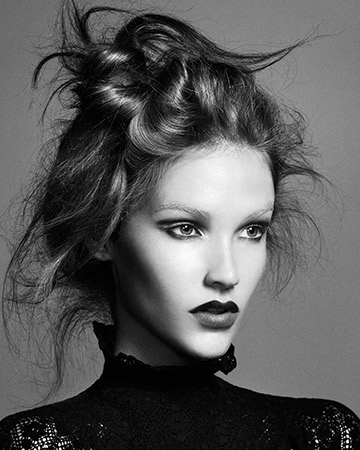 holiday party hair updo