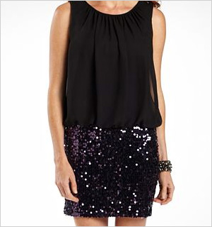 sequin dress