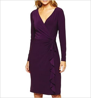 eggplant dress