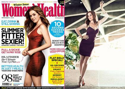 Isla Fisher on Women's Health UK