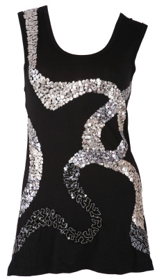 sequin top
