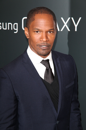 Jamie Foxx at Django Unchained premiere