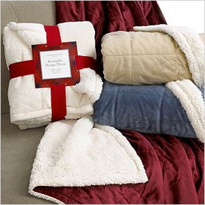 Charter Club Micromink Reversible Sherpa Throw