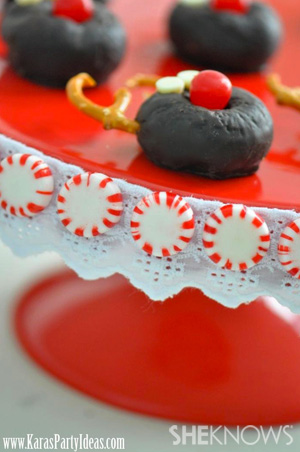 Peppermint Cake Stand