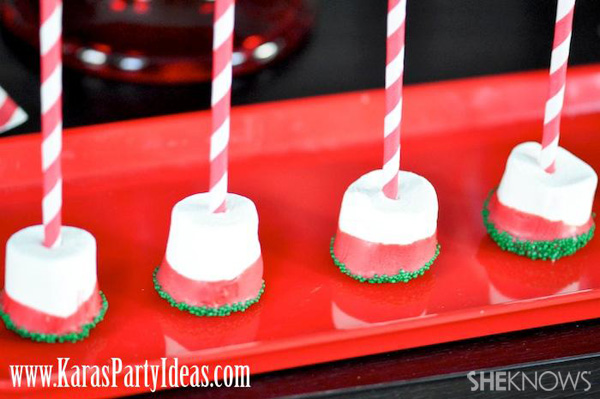 Marshmallows on a stick