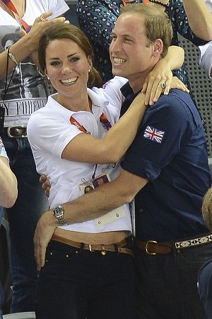 Kate and Wills at the Olympics