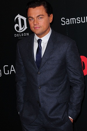 Leonardo DiCaprio at Django premiere